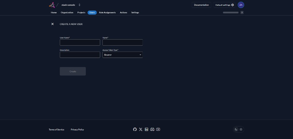 Screenshot: Redirect URI configuration